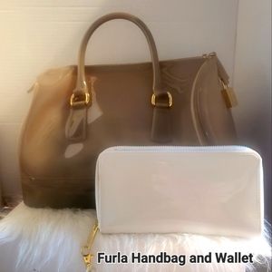 FURLA Candy bag and Wallet